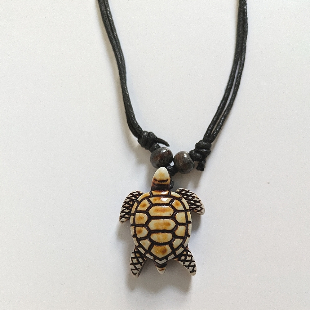 NEW Turtle Necklace Resin Men Women Unisex Casual Nature